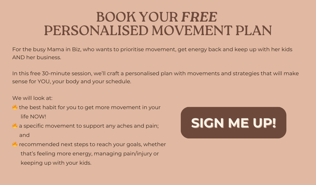 Book Your Free Personalised Movement Plan